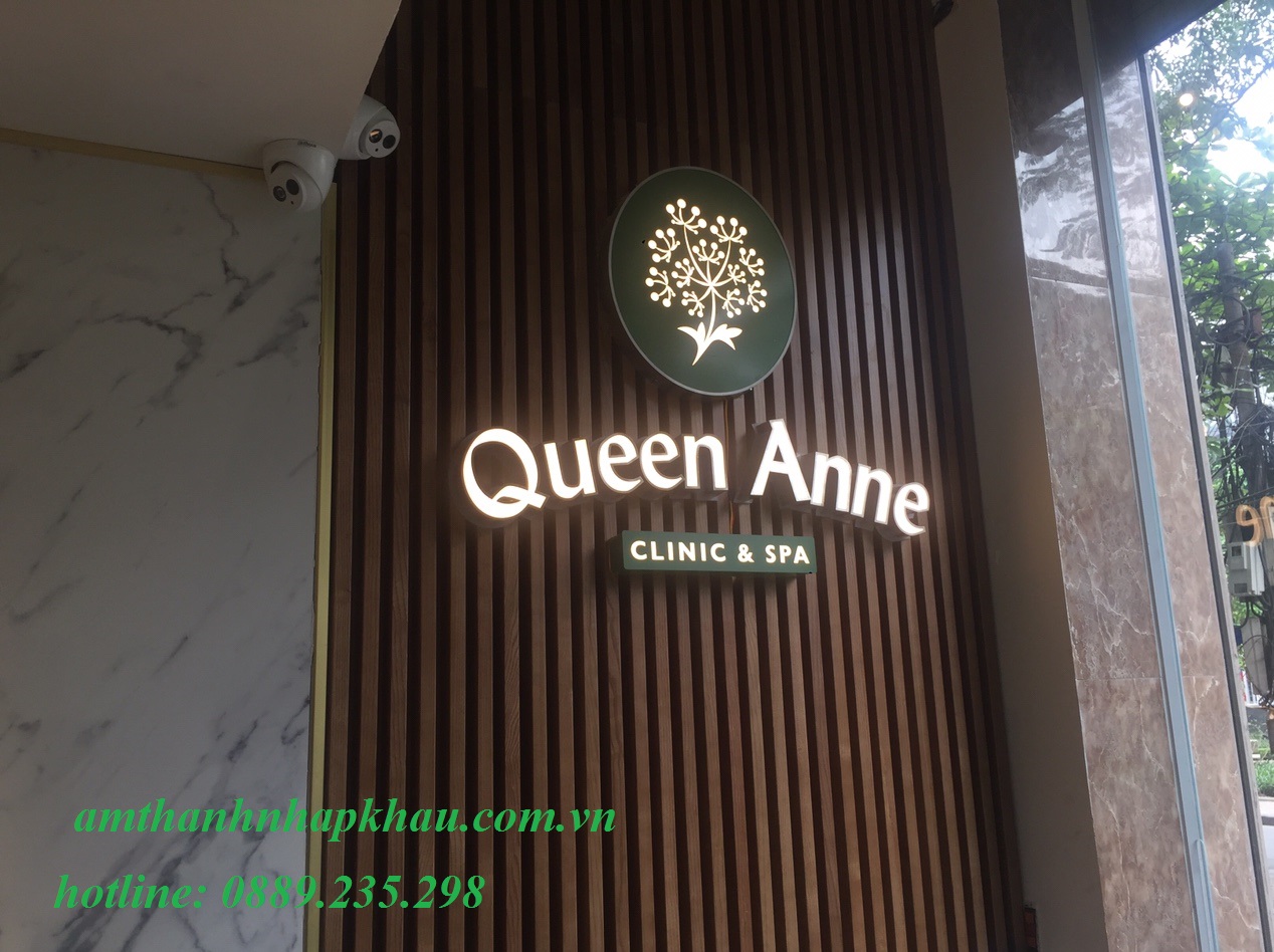 Dự án lắp đặt âm thanh nghe nhạc cho Spa Queen Anne 75- Trúc Bạch 1
