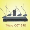 Micro cổ ngỗng không dây OBT 840 gồm 4micro 1