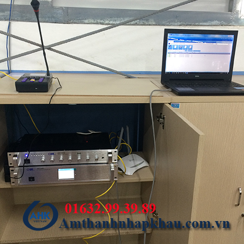Dự án âm thanh thống báo 2 chiều IP nhà máy TCE Vinadenim hệ thống IP OBT 9800 13