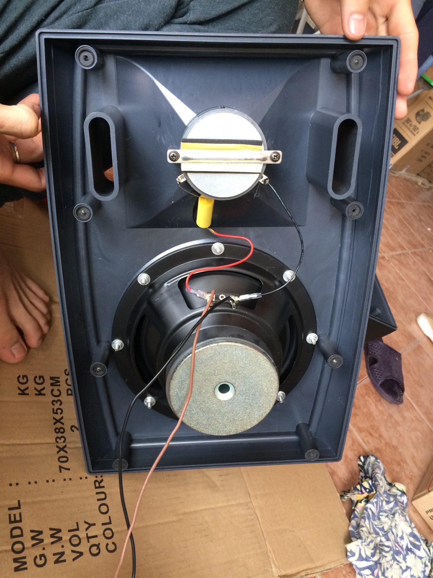 Loa hộp OBT 582 công suất 30W chất âm hay, bass ấm 3