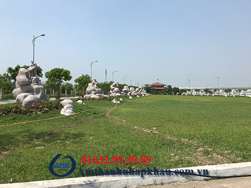 Dự án loa ngoài trời giả đá cho khu công nghiệp Bảo Minh Vụ Bản Nam Định 1