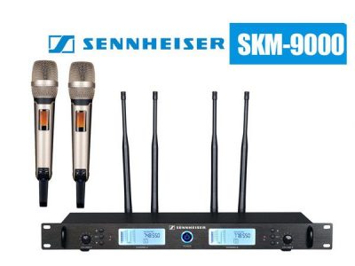 SKM 9000 tương thích với nhiều đầu thu sóng của Sennheiser