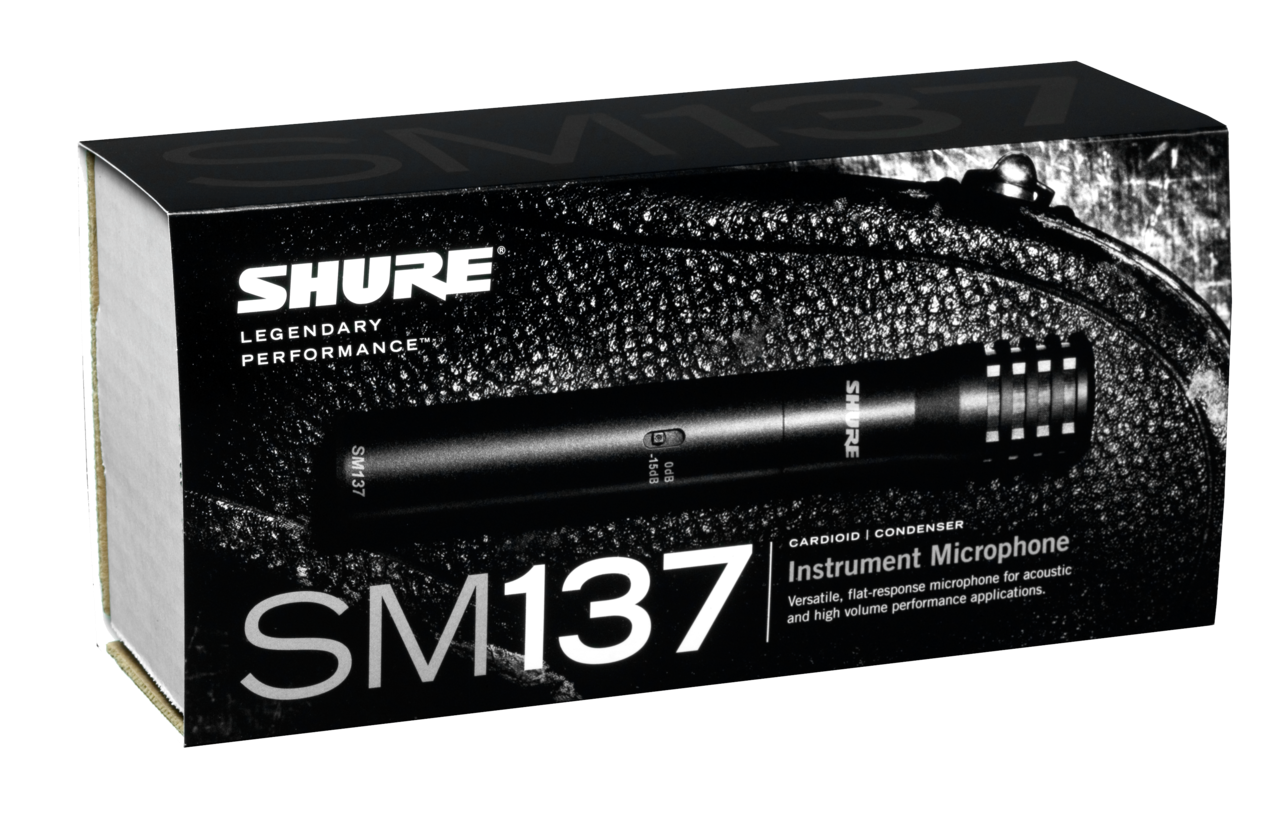 Micro nhạc cụ Shure SM137 chuyên nghiệp 1