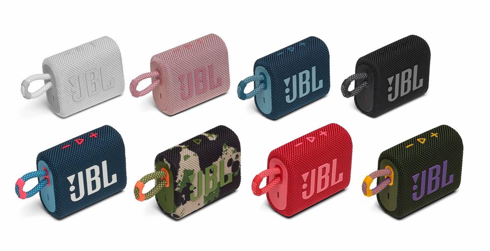 Loa di động JBL Go 3 nhiều màu sắc