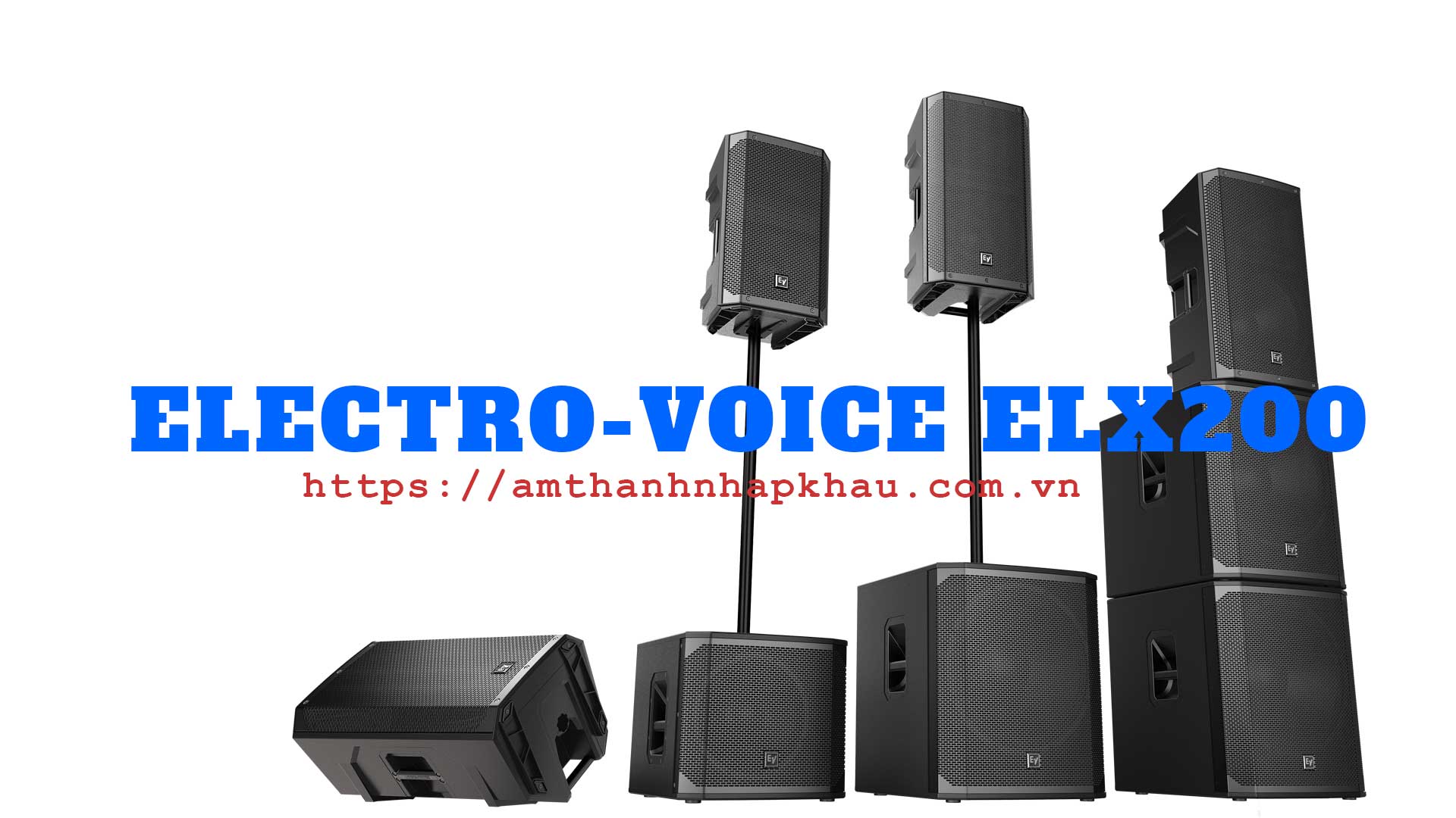 Dòng loa karaoke, loa sân khấu hội trường electro-voice elx200