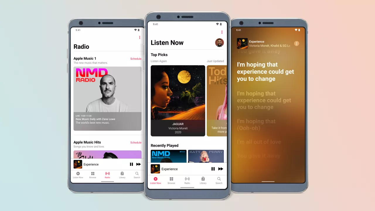 Apple Music trên Android tốt hơn trên iPhone?