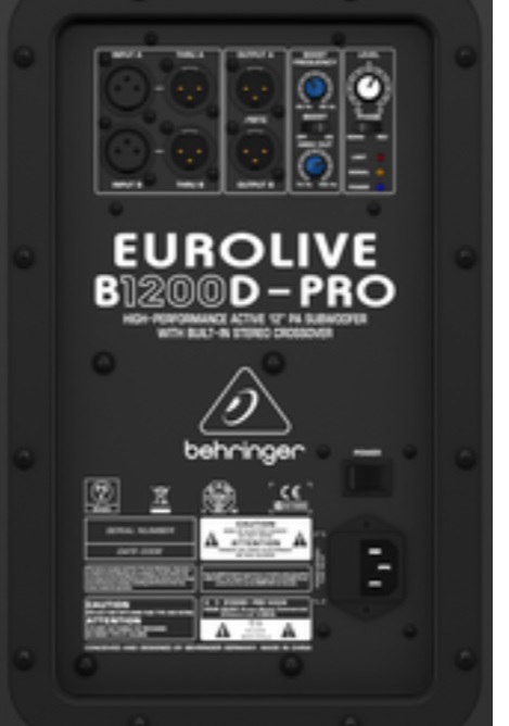Bảng điều khiển của B1200D-Pro EU