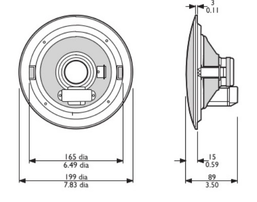 Loa âm trần Bosch LBC-3090/31 thiết kế hiện đại