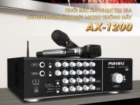 Amply Karaoke PARAMAX AX-1200 Tích Hợp Micro Không Dây 8