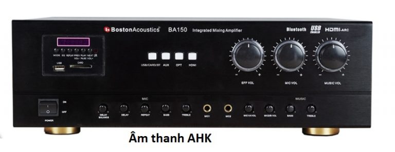 Amply Boston Acoustics BA150 chất lượng âm thanh tuyệt vời 1