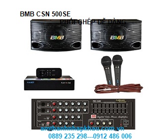 Loa karaoke BMB CSN 500SE phối ghép dễ dàng