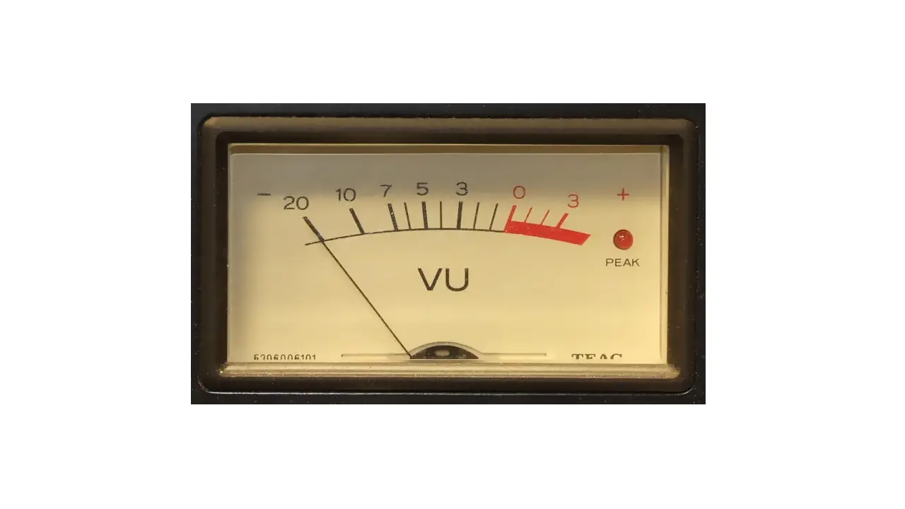 Máy đo VU là gì? 1