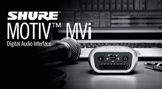 Bộ giao diện micro Shure MVI-LTG-A chất lượng