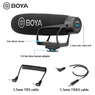 Microphone thu âm Boya BY-BM2021 chính hãng tại AHK