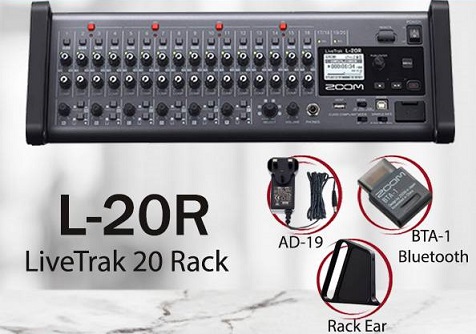 Bàn trộn mixer Zoom LiveTrak L-20R giá tốt