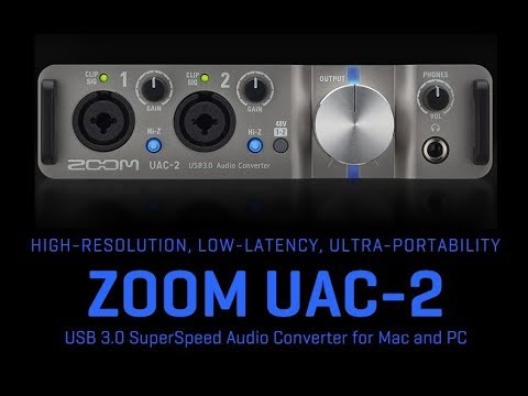 Soundcard thu âm Zoom UAC-2 tại AHK