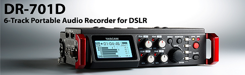 Máy ghi âm di động Tascam DR-701D