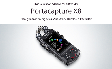 Máy ghi âm Tascam Portacapture X8 tại AHK