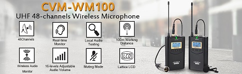Micro không dây Comica CVM-WM100