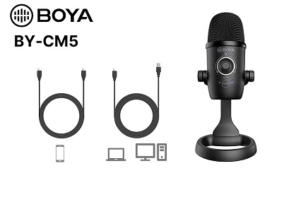 Micro thu âm BOYA BY-CM5 chính hãng