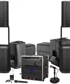 Hệ thống âm thanh phòng gym Bose F1/Alesis MultiMix 10