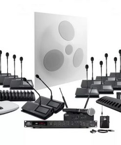Hệ thống hội nghị kỹ thuật số Pure Resonance Audio SD5/Shure Microflex MXCW640