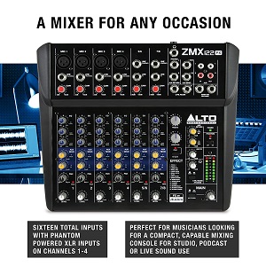 Bàn mixer Alto ZMX122FX