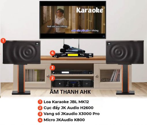 Dàn Karaoke cao cấp JBL giá 34 triệu