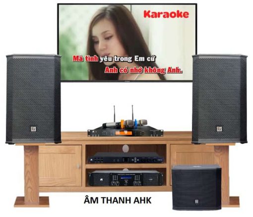 Dàn karaoke cao cấp Electro Voice giá 83 triệu