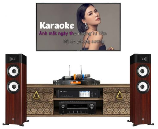 Dàn nghe nhạc và hát karaoke JBL giá 58 triệu