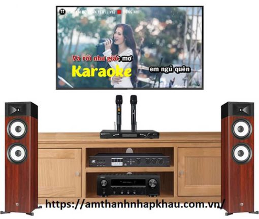 Dàn nghe nhạc và hát karaoke JBL giá 58 triệu chuyên nghiệp