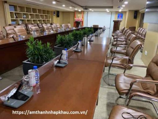 hệ thống âm thanh phòng họp UBND tỉnh Thanh Hoá