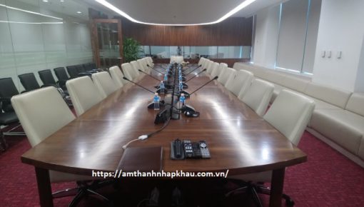 Âm thanh phòng họp ngân hàng công thương tỉnh Hà Giang